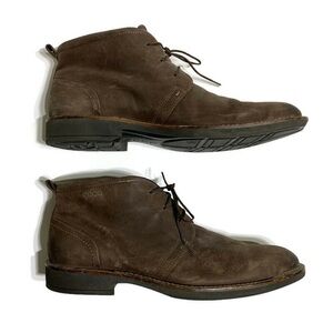 Ecco leather EU 45 ankle lace-up boots
